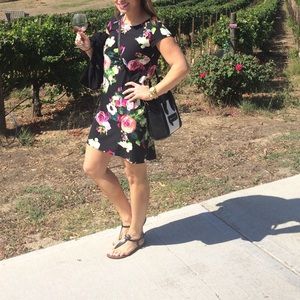 Bright floral mini Dress